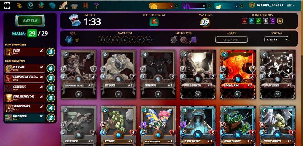 Splinterlands hero.Nguồn: tinhoatoc.com