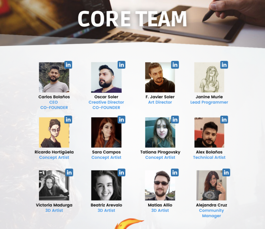 Core team Synergy land. Nguồn: coinvn.com