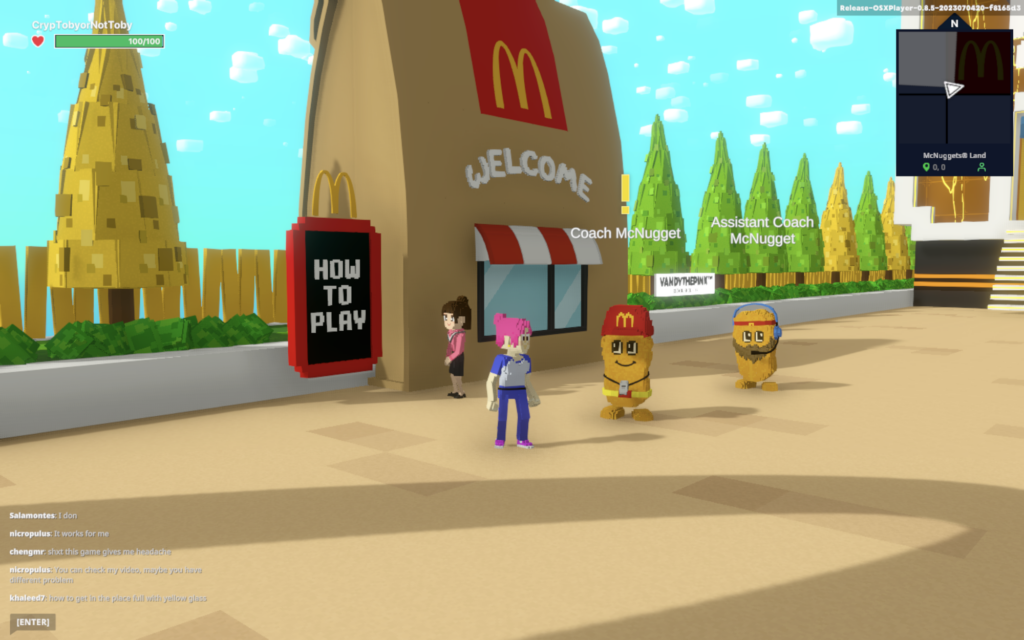 McDonald's Hong Kong hợp tác với The Sandbox Game ra mắt metaverse