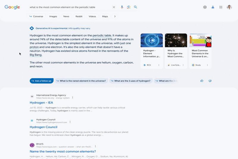 Google Chrome SGE sẽ hoạt động như thế nào