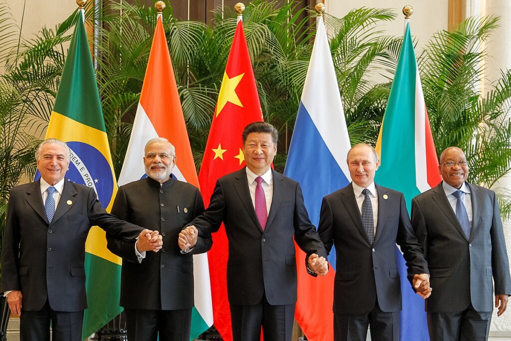 Các nước trong khối BRICS. Nguồn: Reuter