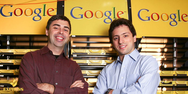 Larry Page cùng với Sergey Brin sáng lập ra Google