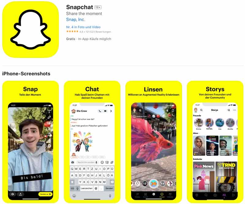 Snapchat App