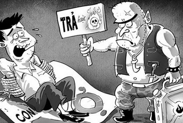 Minh họa tác hại của Tín dụng đen