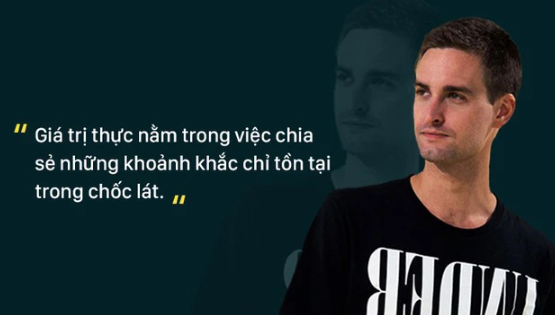 Câu nói hay của Evan Spiegel