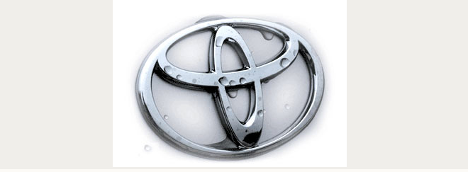 Logo toàn cầu hiện nay của Toyota