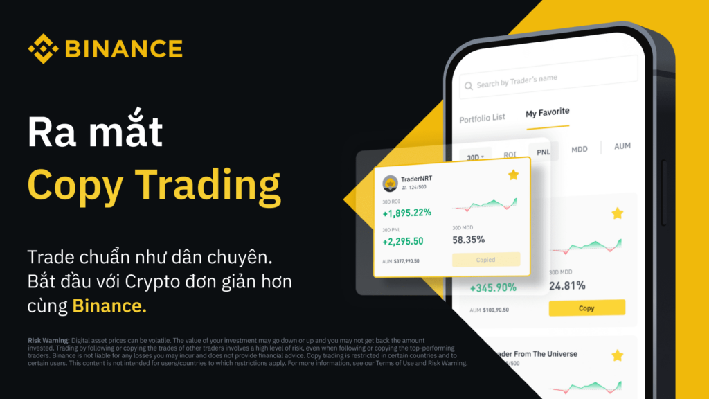 Binance Futures giới thiệu Giao dịch sao chép