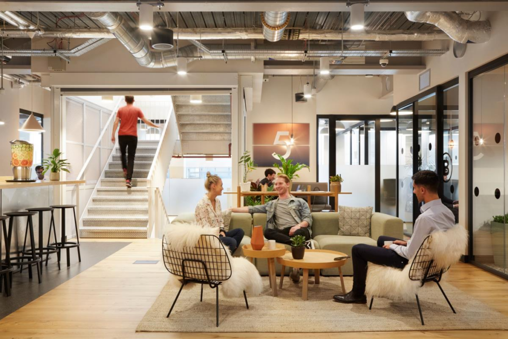 Không gian làm việc chung của Wework