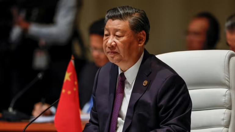 Tổng Bí thư, Chủ tịch Trung Quốc Tập Cận Bình trong hội nghị quốc tế tại Bắc Kinh, ngày 10/03/2023. Nguồn: Reuter