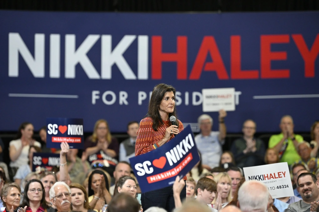 Ứng viên Nikki Haley đối thủ của ông Trump